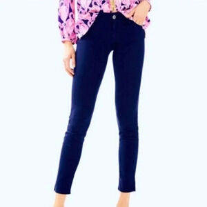 Lilly Pulitzer Worth Skinny Jeans Navy Blue Jeans Size 2